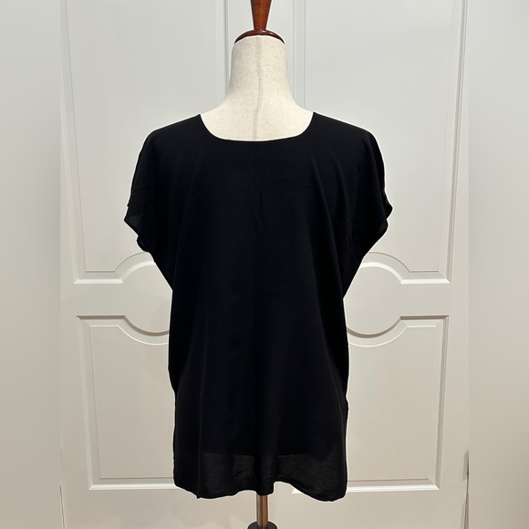 Mexican multicolor Jalapa Blouse 100% Embroidered made in Oaxaca Méx. - Picture 5 of 5